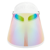 SAINTCHiC UV Visor One Size / White PEARL PAPARAZZI VISOR™ 1.0 Sun Hat